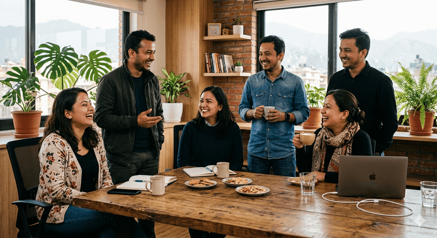 The Breadcrumb team at work
